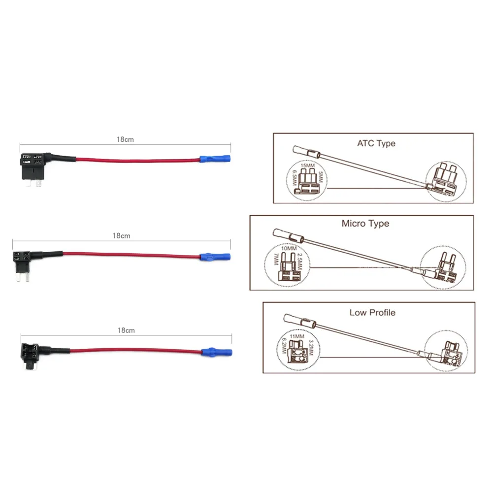 Mini/Medium/Small Standard Add A Circuit Fuse Tap Piggy Back Blade Holder Plug Socket VS998
Mini/Medium/Small Standard Add A Circuit Fuse Tap Piggy Back Blade Holder Plug Socket VS998