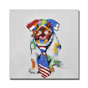 colorful Pet Dog Wall Art picture Modern Wall Painting for Bedroom home hotel Decor High Quality Cheap Oil Painting No framed
colorful Pet Dog Wall Art picture Modern Wall Painting for Bedroom home hotel Decor High Quality Cheap Oil Painting No framed