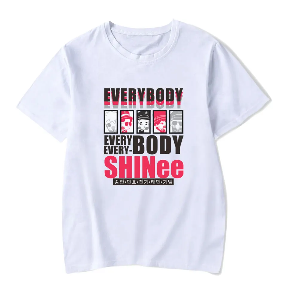 Shinee Kpop White T Shirt Women Cotton K-pop Jonghyun Korean Ladies Streetwear Fashion Casual Kawaii Women Tshirts for Summer
Shinee Kpop White T Shirt Women Cotton K-pop Jonghyun Korean Ladies Streetwear Fashion Casual Kawaii Women Tshirts for Summer