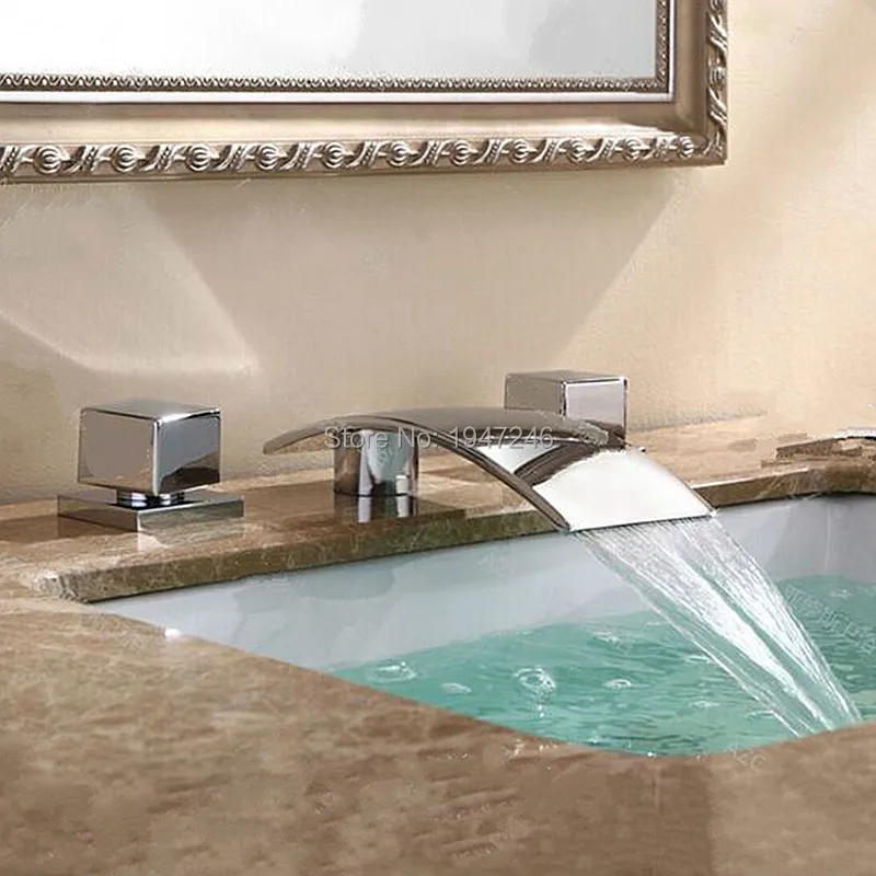 Factory Direct New Arrival Luxurious Unique Design Deck Mounted Bathroom Basin Sink Mixer Tap Chrome Waterfall Vessel Faucet
Factory Direct New Arrival Luxurious Unique Design Deck Mounted Bathroom Basin Sink Mixer Tap Chrome Waterfall Vessel Faucet