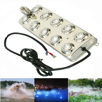 4500ML/H Stainless Steel 10 Head Ultrasonic Industrial humidifier Mist Maker Fogger Greenhouse Aeromist Hydroponics
4500ML/H Stainless Steel 10 Head Ultrasonic Industrial humidifier Mist Maker Fogger Greenhouse Aeromist Hydroponics
