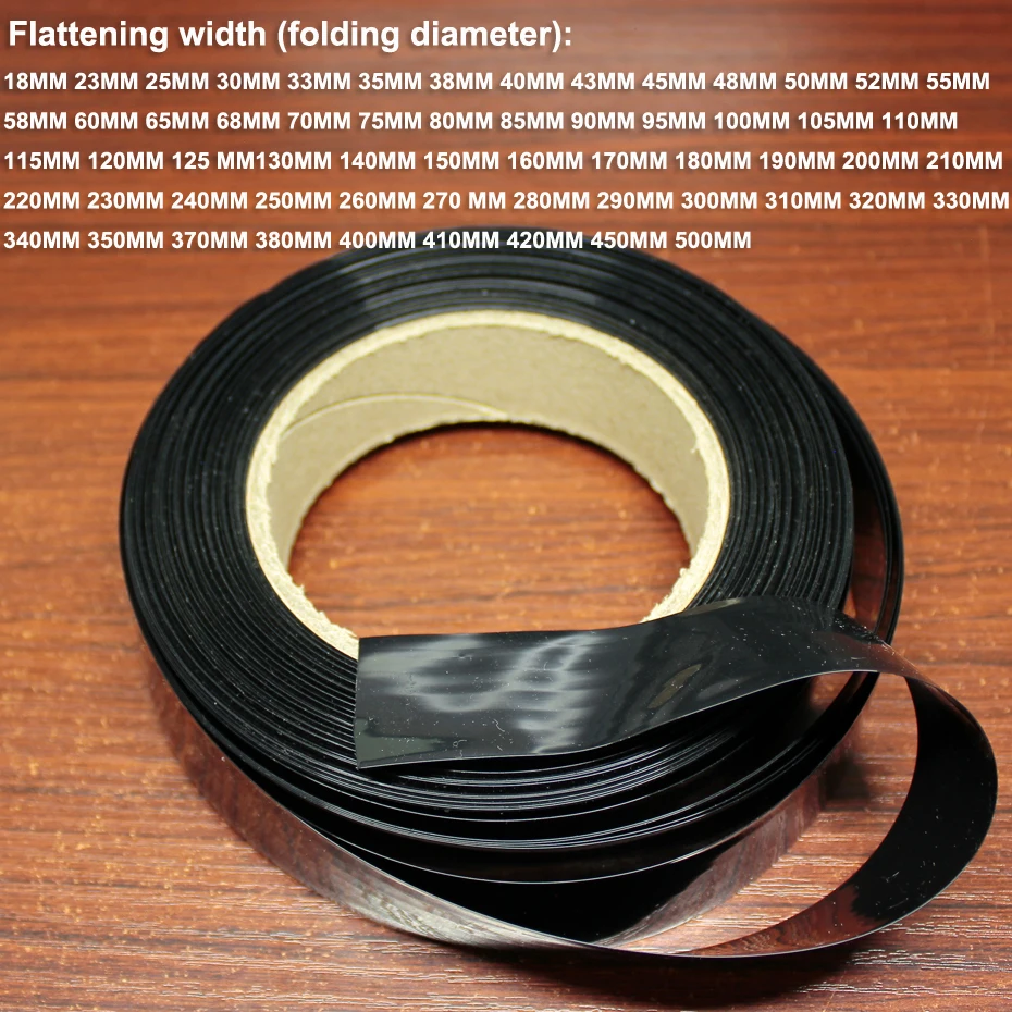 1kg 300MM Wide Battery PVC Heat Shrinkable Sleeve Plastic Shrink Film Battery DIY Replacement Package Insulation Tube
1kg 300MM Wide Battery PVC Heat Shrinkable Sleeve Plastic Shrink Film Battery DIY Replacement Package Insulation Tube