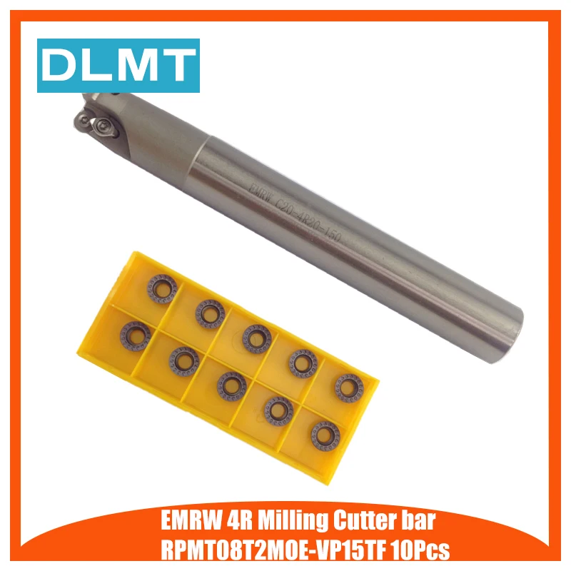 EMR C10 4R10 120 C16 4R16 150 + 10Psc RPMT08T2 индексируемая торцевая фреза оправка режущие