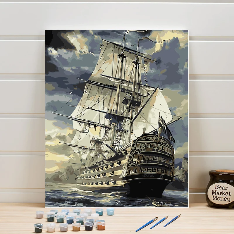 Pictures By Numbers Sea Acrylic Paint DIY Hand Painted On Canvas Oil Painting For Living Room Wall Arts Adults Drawing One Sets
Pictures By Numbers Sea Acrylic Paint DIY Hand Painted On Canvas Oil Painting For Living Room Wall Arts Adults Drawing One Sets