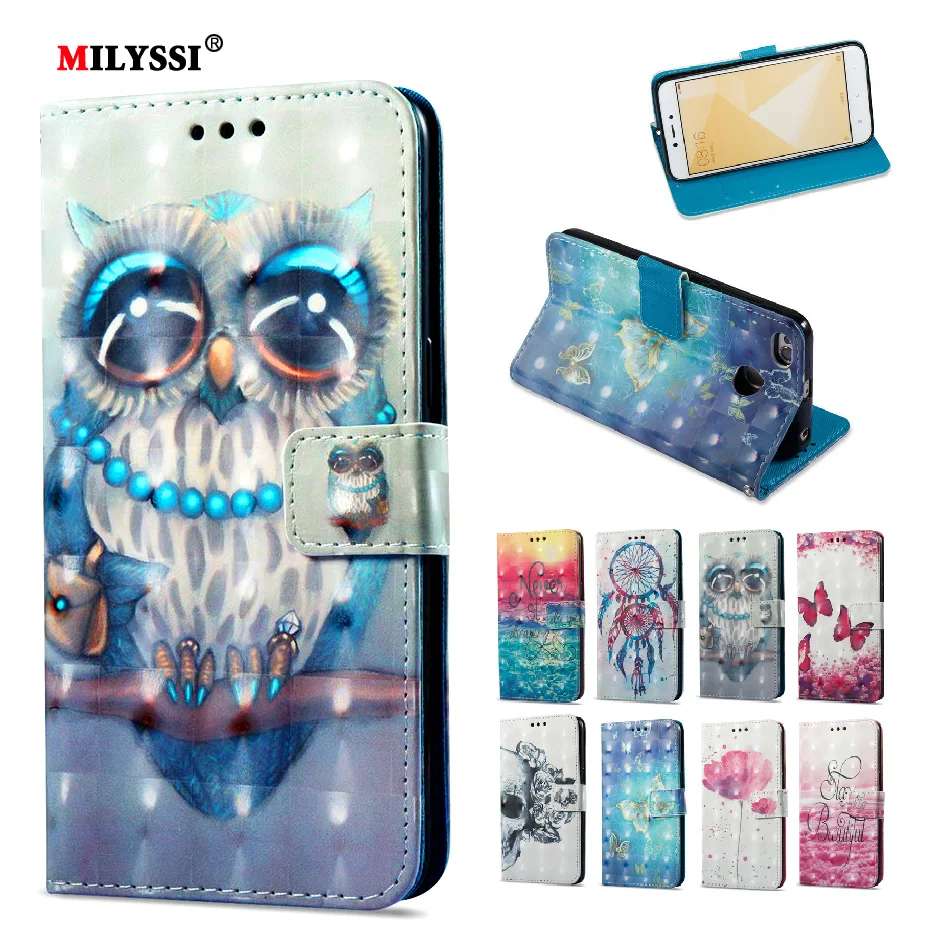 MILYSSI Leather Flip Case For Xiaomi Redmi 4X Case Redmi 4 X Cover 3D Vision Painted Flip Wallet Case For Xiaomi Redmi 4X Cover
MILYSSI Leather Flip Case For Xiaomi Redmi 4X Case Redmi 4 X Cover 3D Vision Painted Flip Wallet Case For Xiaomi Redmi 4X Cover