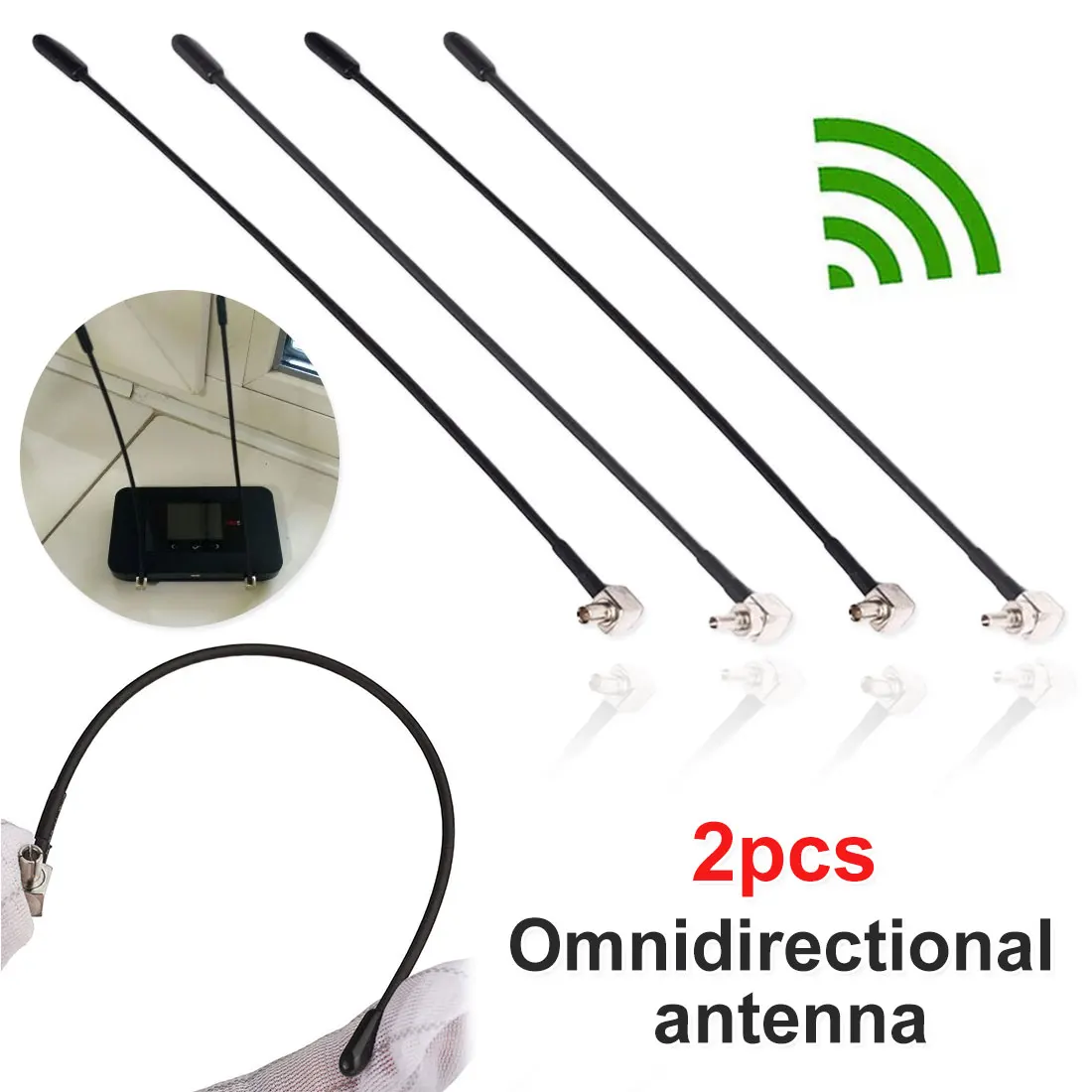 2pcs 4G LTE Antenna with TS9 or CRC9 Connector For Huawei E398 E5372 E589 E392 Zte MF61 MF62 aircard 753s 5dbi Gain wifi router
2pcs 4G LTE Antenna with TS9 or CRC9 Connector For Huawei E398 E5372 E589 E392 Zte MF61 MF62 aircard 753s 5dbi Gain wifi router