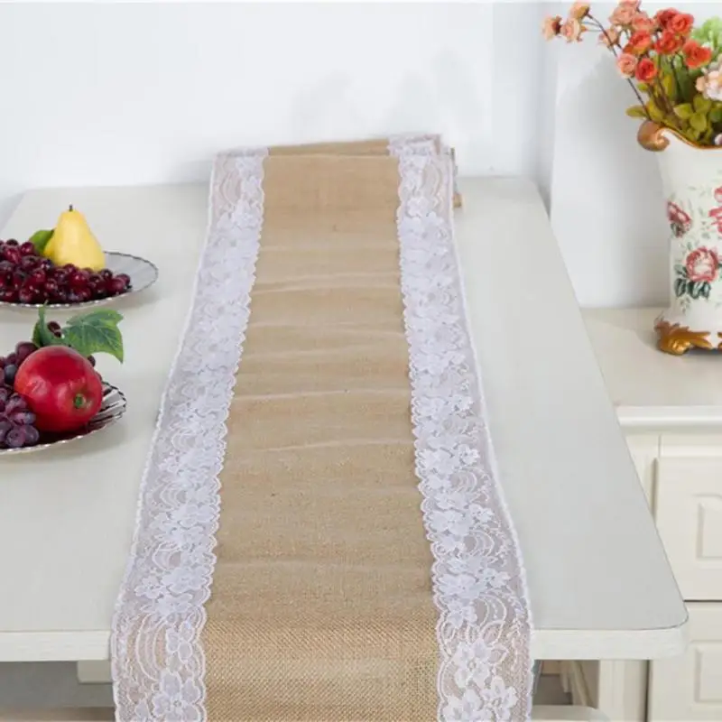 100cm 180cm 220cm Modern Table Runner for Wedding Vintage Burlap Lace Table Runner Party Christmas Decor Kitchen Organizer
100cm 180cm 220cm Modern Table Runner for Wedding Vintage Burlap Lace Table Runner Party Christmas Decor Kitchen Organizer