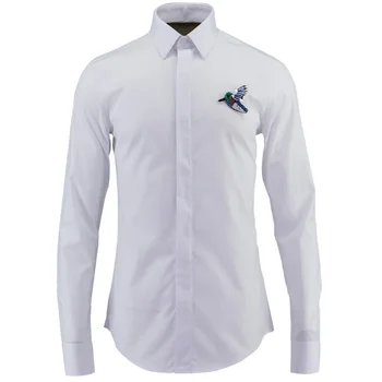 Beaded Birds Shirt Men Chemise Homme Luxury Brand Long Sleeve Mens Dress Shirts Casual Slim Fit Men Shirts Black Men Clothing
Beaded Birds Shirt Men Chemise Homme Luxury Brand Long Sleeve Mens Dress Shirts Casual Slim Fit Men Shirts Black Men Clothing