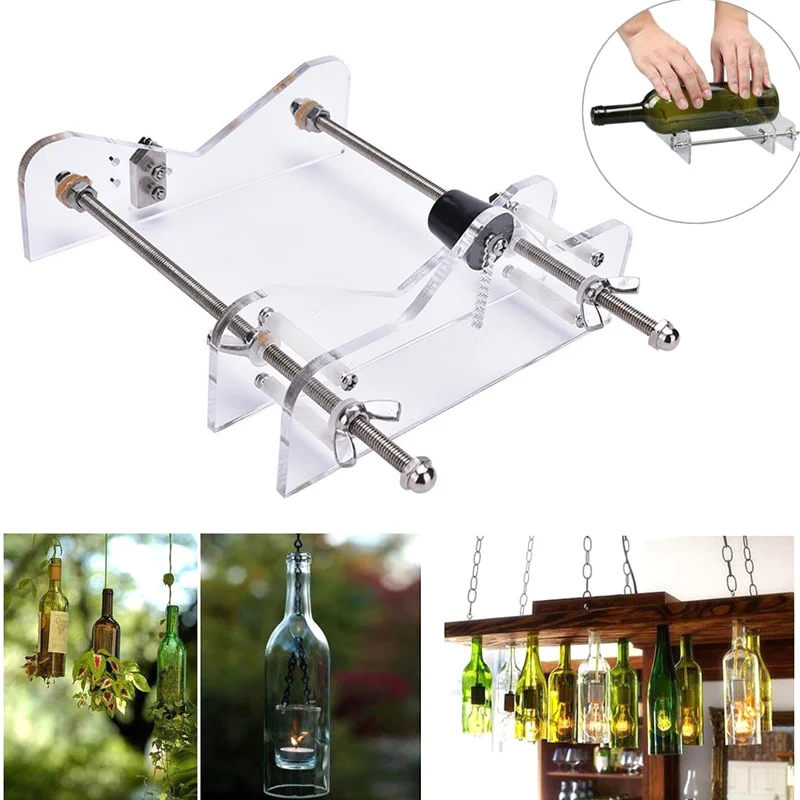 1 Pcs Glass Wine Beer Bottle Cutter Machine Effective Craft Cutting Tool DIY Recycle Decoration SLC88
1 Pcs Glass Wine Beer Bottle Cutter Machine Effective Craft Cutting Tool DIY Recycle Decoration SLC88