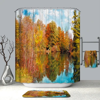 Modern style Polyester Fabric Shower Curtain Cartoon Sika Deer/Giraffe Animal Series Pattern Thicken Waterproof Bath Curtain
Modern style Polyester Fabric Shower Curtain Cartoon Sika Deer/Giraffe Animal Series Pattern Thicken Waterproof Bath Curtain