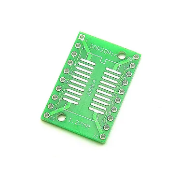 20PCS TSSOP20 SSOP20 SOP20 SMD to DIP20 IC Adapter Converter Socket Board Module Adapters Plate 0.65mm 1.27mm Integrate
20PCS TSSOP20 SSOP20 SOP20 SMD to DIP20 IC Adapter Converter Socket Board Module Adapters Plate 0.65mm 1.27mm Integrate