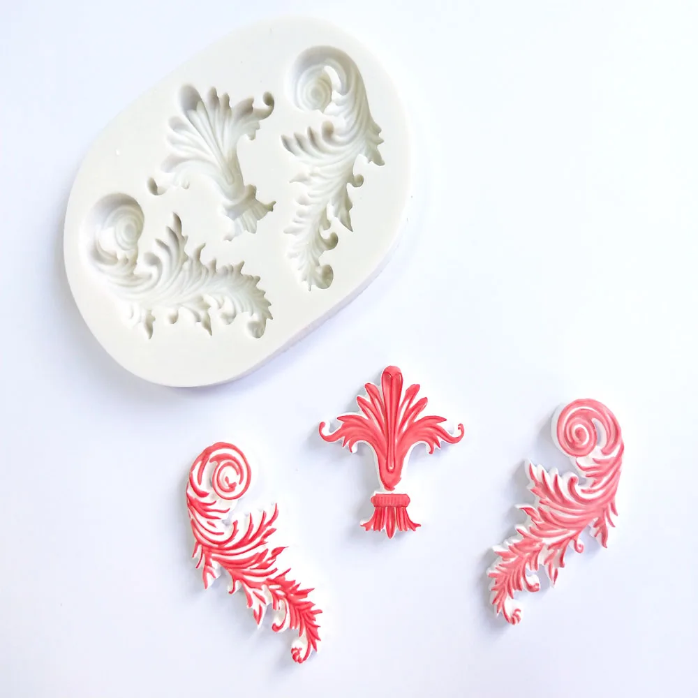 Grass Lace Shape Fondant Cake Silicone Mold Cookie Ice Cream Molds Biscuits Candy Chocolate Mould Baking Cake Decoration Tools
Grass Lace Shape Fondant Cake Silicone Mold Cookie Ice Cream Molds Biscuits Candy Chocolate Mould Baking Cake Decoration Tools
