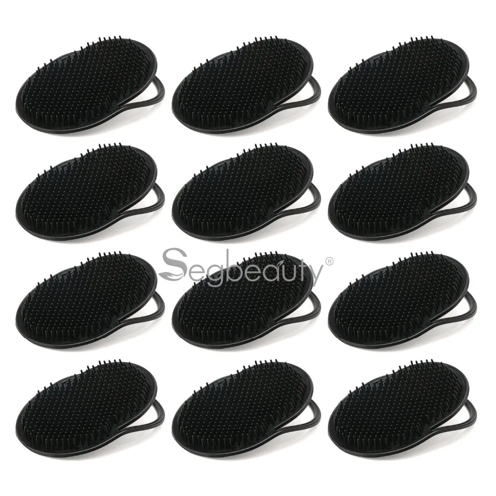 12pcs Palm Hair Brushes Soft Portable Pocket Combs for Men, Black Scalp Massager Shampoo Plastic Hair Beard Brush Com
12pcs Palm Hair Brushes Soft Portable Pocket Combs for Men, Black Scalp Massager Shampoo Plastic Hair Beard Brush Com
