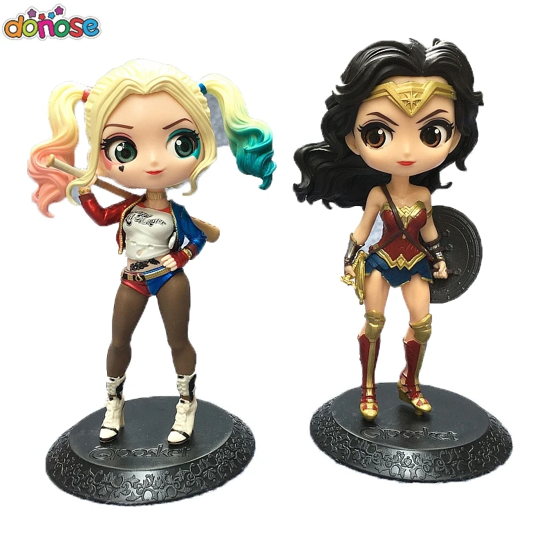 Q Posket Figures Toy Harley Quinn Suicide Squad Wonder Woman Joker Super Girl Iron man Justice League Model Toys for Children
Q Posket Figures Toy Harley Quinn Suicide Squad Wonder Woman Joker Super Girl Iron man Justice League Model Toys for Children