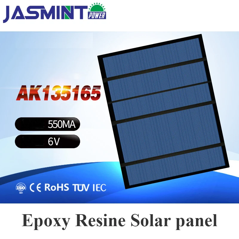 135*165mm 550mA 6V 3W Portable Painel Solar Charger Panels China polycrystalline Silicon DIY USB Powerbank Panneau Solaire
135*165mm 550mA 6V 3W Portable Painel Solar Charger Panels China polycrystalline Silicon DIY USB Powerbank Panneau Solaire