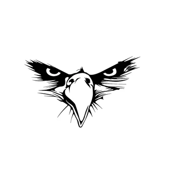 15.5CM*9.5CM Personality Bald Eagle American Bird Beak Head Vinyl Car Sticker Decal Exterior Accessories for BMW Mercedes Benz
15.5CM*9.5CM Personality Bald Eagle American Bird Beak Head Vinyl Car Sticker Decal Exterior Accessories for BMW Mercedes Benz