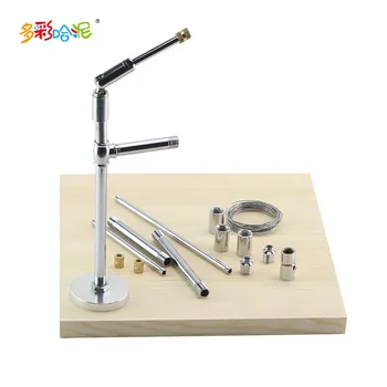 Wood+Stainless Steel Display Rack Combination Bracket Multifunction Model Bracket Workbench Worktable Clay Tool Quality DIY Art 
Wood+Stainless Steel Display Rack Combination Bracket Multifunction Model Bracket Workbench Worktable Clay Tool Quality DIY Art