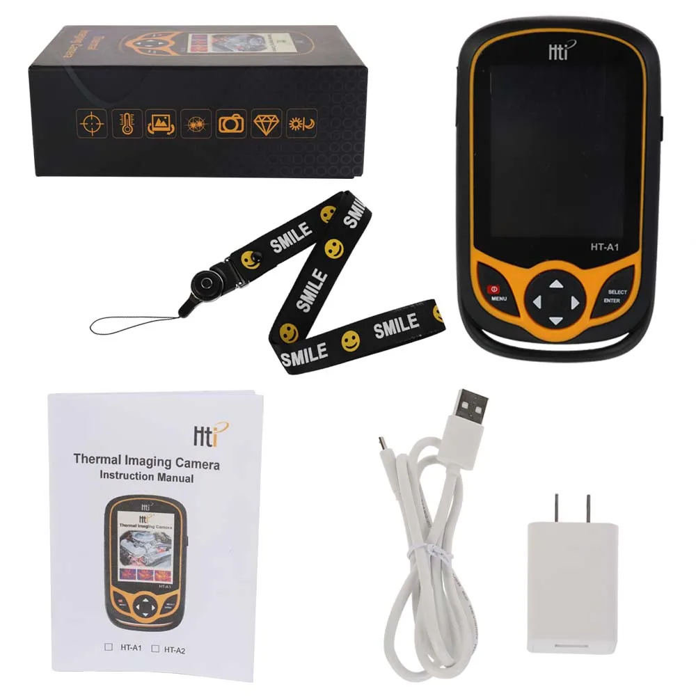 Portable Mobile Phone Type HD Handheld Thermal Imaging Infrared Camera Thermal Imager with USB Cable and Switching Adapter
Portable Mobile Phone Type HD Handheld Thermal Imaging Infrared Camera Thermal Imager with USB Cable and Switching Adapter
