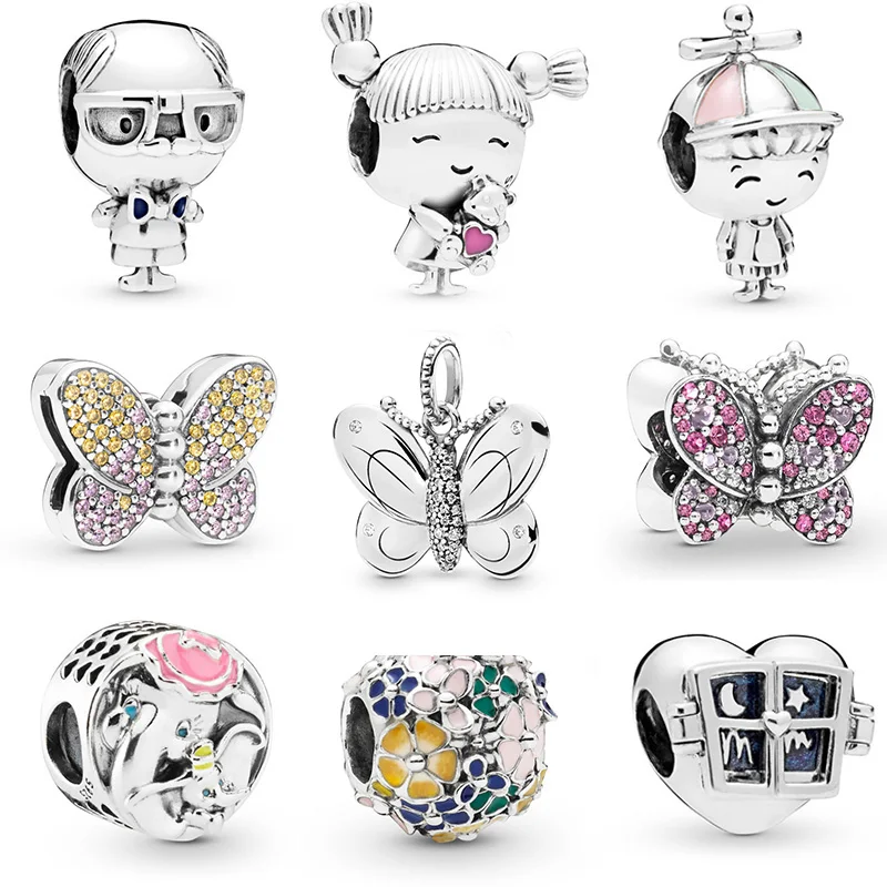 2019 Spring Real 925 Sterling Silver Bead Butterfly Heart Hat Boy Girl Charm Original Women Fit Pandora Bangle Bracelet Jewelry
2019 Spring Real 925 Sterling Silver Bead Butterfly Heart Hat Boy Girl Charm Original Women Fit Pandora Bangle Bracelet Jewelry
