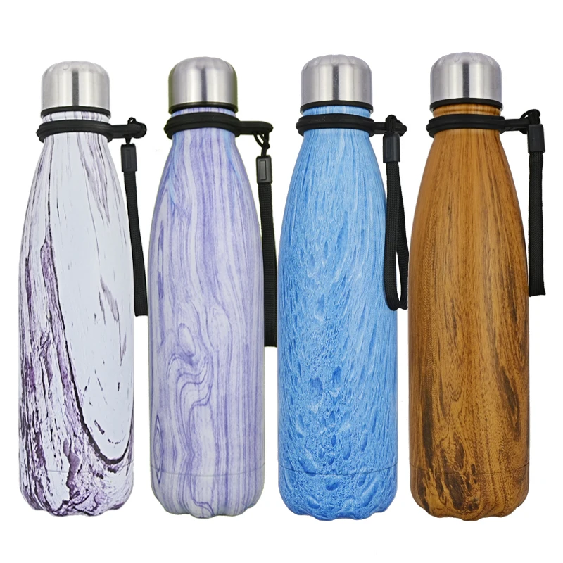 500ML Fashion Marble pattern stianless steel Outdoor sports water bottle Cola bottle healthy Sport insualtion bottle
500ML Fashion Marble pattern stianless steel Outdoor sports water bottle Cola bottle healthy Sport insualtion bottle