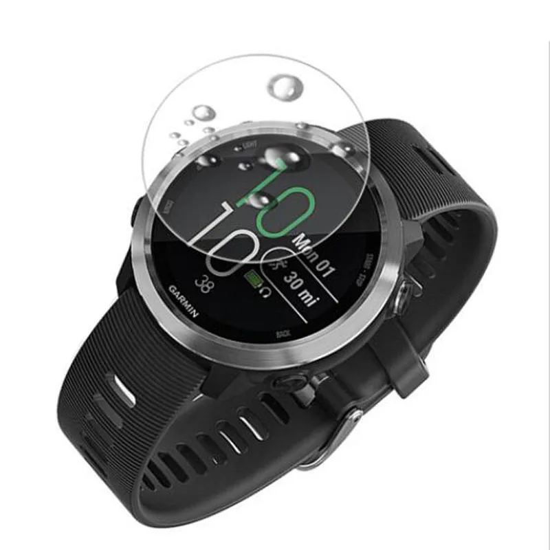 Tempered Glass Clear Protective Film Guard For Garmin Forerunner 645 Smart Watch Forerunner645 Display Screen Protector Cover
Tempered Glass Clear Protective Film Guard For Garmin Forerunner 645 Smart Watch Forerunner645 Display Screen Protector Cover