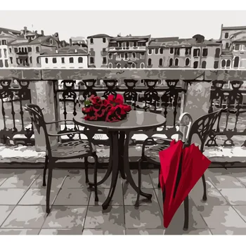 New Frameless Wall Pictures red umbrella ,rose Painting By Numbers Home Decor Hand Painted Oil On Canvas
New Frameless Wall Pictures red umbrella ,rose Painting By Numbers Home Decor Hand Painted Oil On Canvas