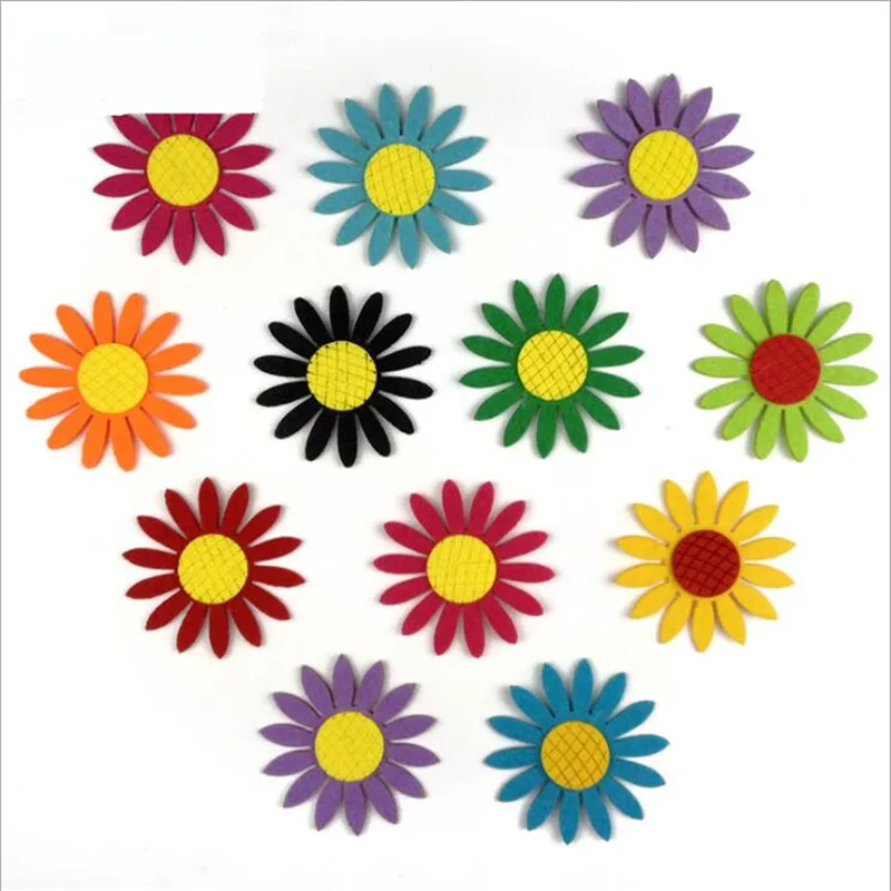 Mix Color 6pc Sun Flower Felt Fabric Cloth Material DIY Free Cutting For Kids Room Kindergarten Wall Decoration Sewing Appliques
Mix Color 6pc Sun Flower Felt Fabric Cloth Material DIY Free Cutting For Kids Room Kindergarten Wall Decoration Sewing Appliques