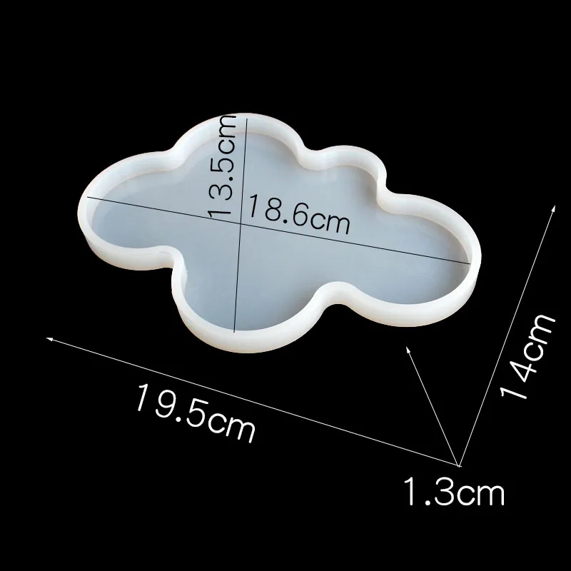 1 Piece Silicone Mold DIY Handmade Epoxy Resin Decoration Jewelry Making Cloud Shape S/L epoxy resin molds for jewelry
1 Piece Silicone Mold DIY Handmade Epoxy Resin Decoration Jewelry Making Cloud Shape S/L epoxy resin molds for jewelry