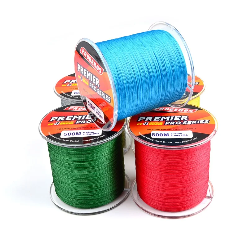 Brand Braided Fishing Line 500M/547Yards Multifilament PE 4 Strands Fishing Cord 12LB-80LB Strong Japan Technology
Brand Braided Fishing Line 500M/547Yards Multifilament PE 4 Strands Fishing Cord 12LB-80LB Strong Japan Technology