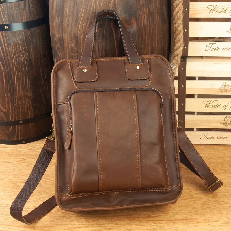DWOY Crazy Horse Genuine Leather Briefcases for Document Totes Messenger Bag Men Shoulder Bags Business Men Briefcase Laptop bag
DWOY Crazy Horse Genuine Leather Briefcases for Document Totes Messenger Bag Men Shoulder Bags Business Men Briefcase Laptop bag