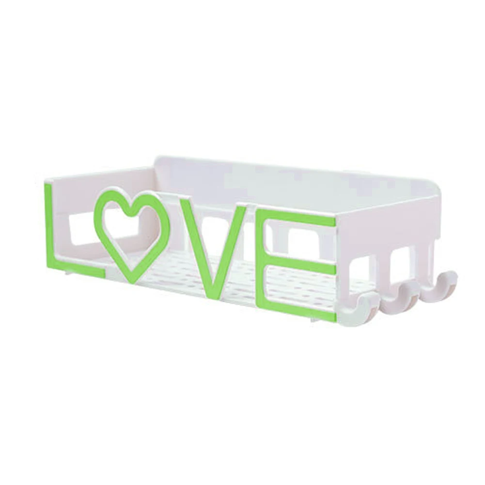 Holders Shower Organizer Storage Rack Home Draining Love Letter Wall Mounted Shampoo Kitchen Bathroom Shelf ABS Self Adhesive
Holders Shower Organizer Storage Rack Home Draining Love Letter Wall Mounted Shampoo Kitchen Bathroom Shelf ABS Self Adhesive