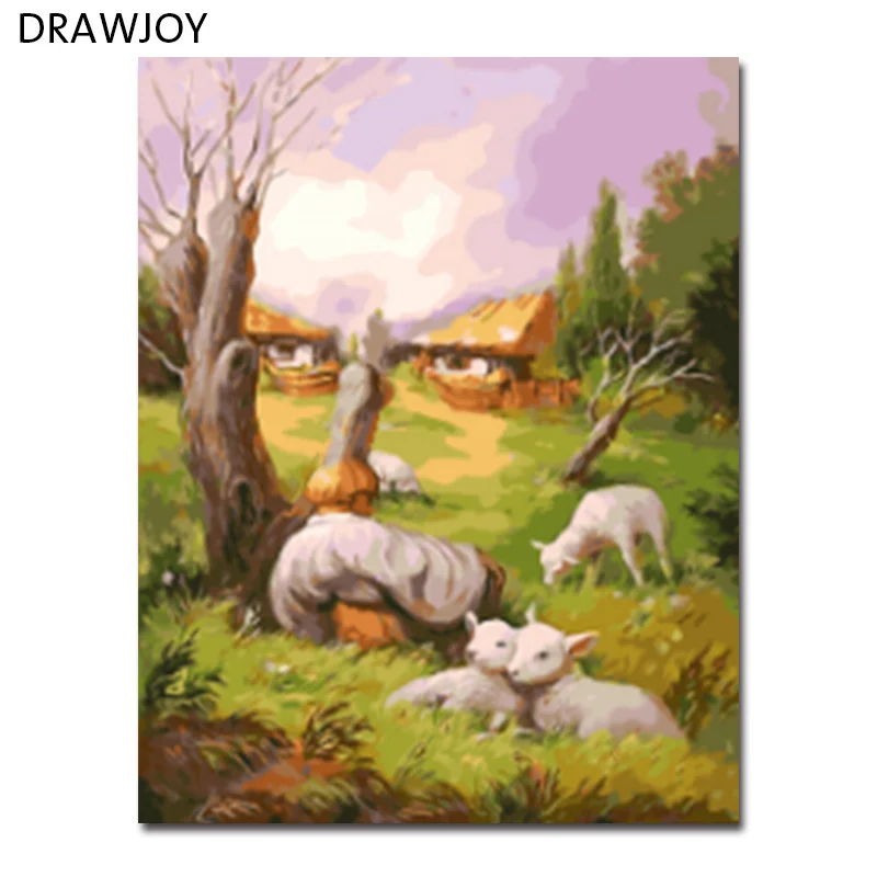 DRAWJOY Landscape Framed Pictures DIY Painting By Numbers Wall Art Acrylic Painting On Canvas and Painted Home Decor GX23153
DRAWJOY Landscape Framed Pictures DIY Painting By Numbers Wall Art Acrylic Painting On Canvas and Painted Home Decor GX23153
