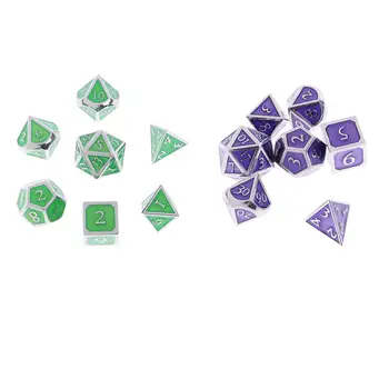 14pcs Polyhedral Digital Dice 14mm Alloy D4 D6 D8 D10 D12 D20 D D Dices for Dungeons and Dragons DND MTG RPG Game Toys Gift
14pcs Polyhedral Digital Dice 14mm Alloy D4 D6 D8 D10 D12 D20 D D Dices for Dungeons and Dragons DND MTG RPG Game Toys Gift