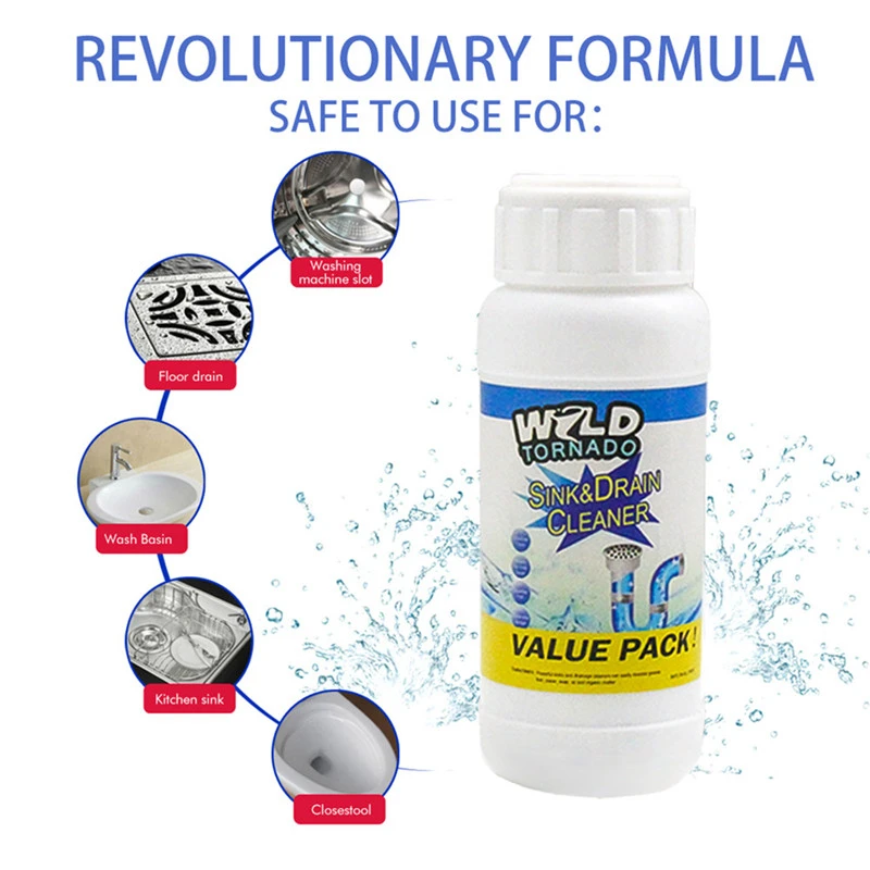 Foaming Cleaner Household Merchandises Powerful All-Purpose Quick Foaming Toilet Cleaner Sink Drain Cleaner Agent
Foaming Cleaner Household Merchandises Powerful All-Purpose Quick Foaming Toilet Cleaner Sink Drain Cleaner Agent