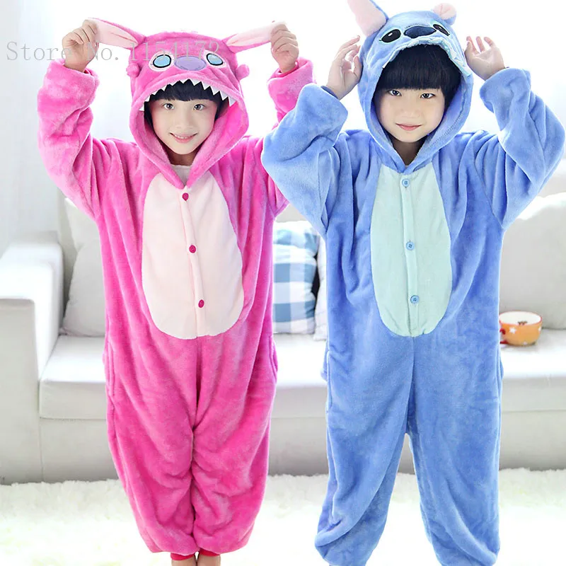 Kigurumi Pink Blue Stitch Onesies Pajamas Cartoon Animal Pyjamas Kids Onesies Costume Party Dress Halloween Pijamas
Kigurumi Pink Blue Stitch Onesies Pajamas Cartoon Animal Pyjamas Kids Onesies Costume Party Dress Halloween Pijamas