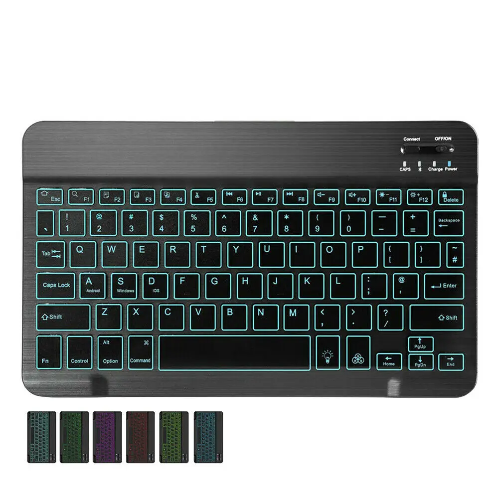 Bluetooth Keyboard Backlit Illuminated Wireless Bluetooth Keyboard Chargeable IOS Android Windows Ipad Keyboad Wireless
Bluetooth Keyboard Backlit Illuminated Wireless Bluetooth Keyboard Chargeable IOS Android Windows Ipad Keyboad Wireless