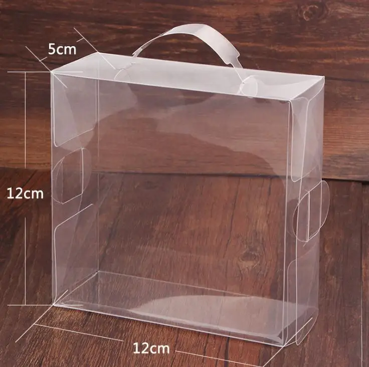 200Pcs/lot Clear PVC Plastic Gift Box / Baby Shoe Display Storage Transparent Packing Decoration Boxes 12*12*5cm
200Pcs/lot Clear PVC Plastic Gift Box / Baby Shoe Display Storage Transparent Packing Decoration Boxes 12*12*5cm