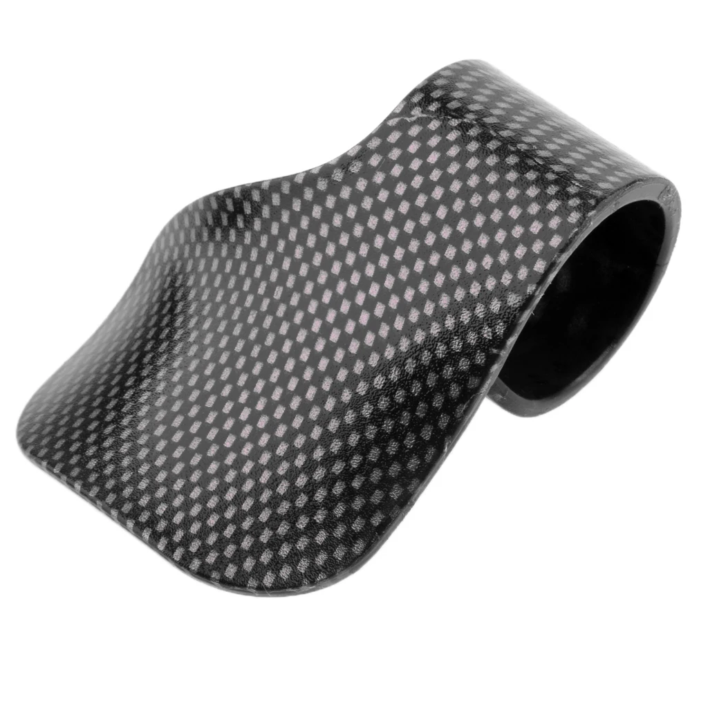 2Pcs Throttle Assist Clip Clamp Wrist Rest Cruise Control Grips Black Durable ABS Plastic Comfortably Fits