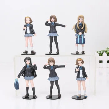 6pcs/set 10cm Japanese anime figure k-on!action figure best Christmas kids toys Akiyamn Mio Yui Hirasawa school
6pcs/set 10cm Japanese anime figure k-on!action figure best Christmas kids toys Akiyamn Mio Yui Hirasawa school
