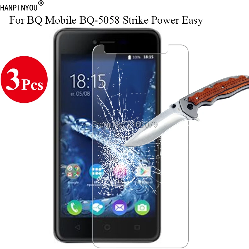 3 Pcs 9H 2.5D Tempered Glass Screen Protector For BQ Mobile BQ-5058 Strike Power Easy / SE 5.0" Protective Film + Clean Tools
3 Pcs 9H 2.5D Tempered Glass Screen Protector For BQ Mobile BQ-5058 Strike Power Easy / SE 5.0" Protective Film + Clean Tools