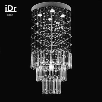 Modern minimalist living room ceiling lamp restaurant stairs round crystal chandelier lights Upscale atmosphere Dia500xH1000mm
Modern minimalist living room ceiling lamp restaurant stairs round crystal chandelier lights Upscale atmosphere Dia500xH1000mm