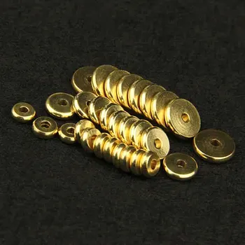 20pcs/lot High Quality Flat Round Copper Spacer Beads 4 5 6 7 8 10mm Handmade Decoration Septum Brass Beads DIY Jewelry Making
20pcs/lot High Quality Flat Round Copper Spacer Beads 4 5 6 7 8 10mm Handmade Decoration Septum Brass Beads DIY Jewelry Making