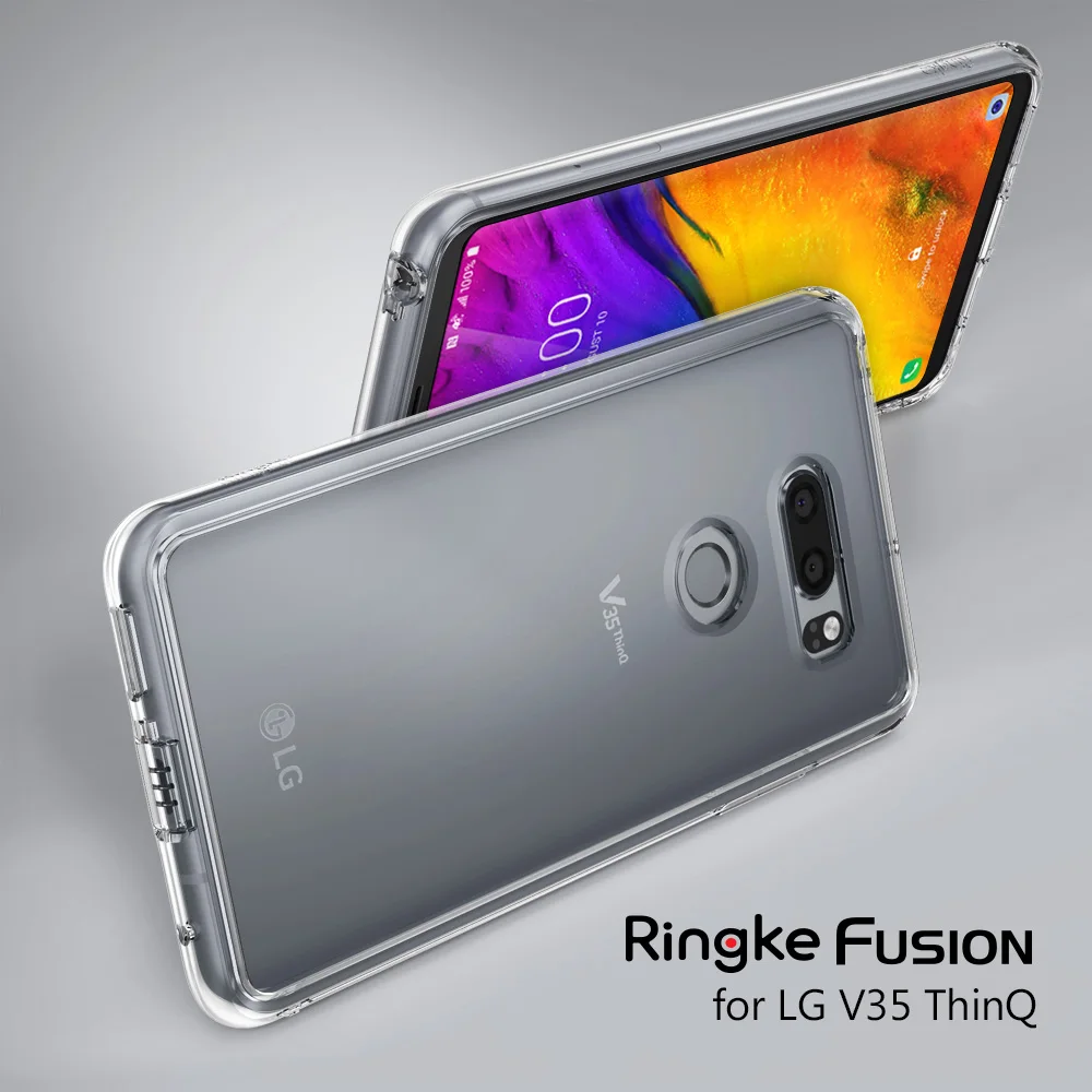 100% Original Ringke Fusion LG V35 ThinQ Case Clear Black Panel+ Soft TPU Bumper Frame Hybrid Case
100% Original Ringke Fusion LG V35 ThinQ Case Clear Black Panel+ Soft TPU Bumper Frame Hybrid Case