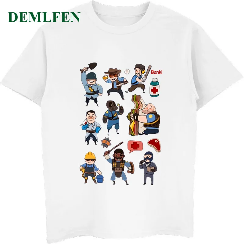 Team Fortress 2 All Class T Shirt Men's Summer O-Neck Short Sleeve Cotton T-shirt Fashion Teenage Anime Tees Shirt Streetwear
Team Fortress 2 All Class T Shirt Men's Summer O-Neck Short Sleeve Cotton T-shirt Fashion Teenage Anime Tees Shirt Streetwear