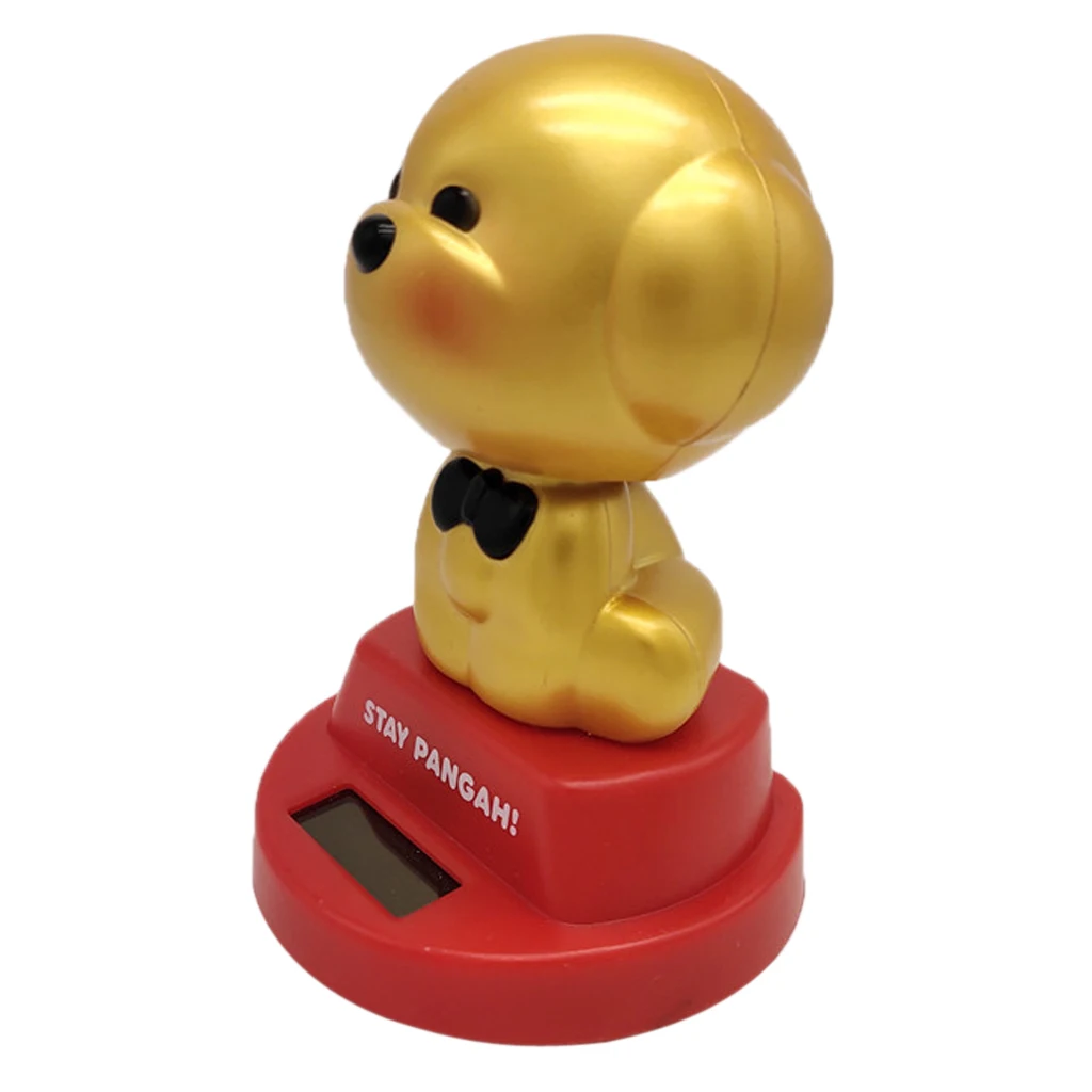 Dancing Lucky Dog Figure Model - Solar Power Model Doll Figurine Statue Kid Educational Science Toy Gift Home Decor Dancing Lucky Dog Figure Model - Solar Power Model Doll Figurine Statue Kid Educational Science Toy Gift Home Decor
