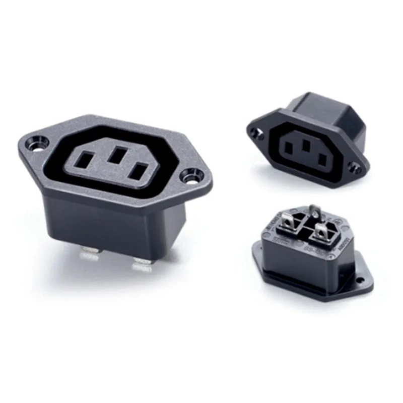 Chassis Female 10A/250V 3PIN 05231 AC IEC C13 C14 Inline Socket Plug Adapter Mains Power Connector Power Supply Output Outlet
Chassis Female 10A/250V 3PIN 05231 AC IEC C13 C14 Inline Socket Plug Adapter Mains Power Connector Power Supply Output Outlet