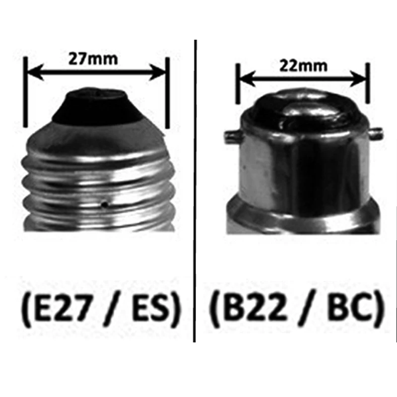 e27 b22