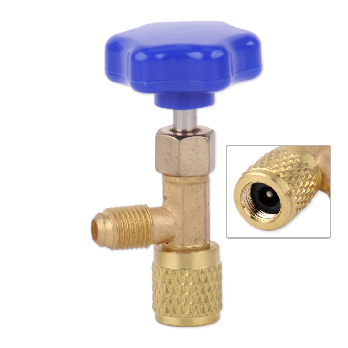 DWCX New Durable Car Brass Plastic 1/4 SAE Dispensing Valve Refrigerant Can Tap Bottle Opener Fit For R22 R134a R410A Gas
DWCX New Durable Car Brass Plastic 1/4 SAE Dispensing Valve Refrigerant Can Tap Bottle Opener Fit For R22 R134a R410A Gas