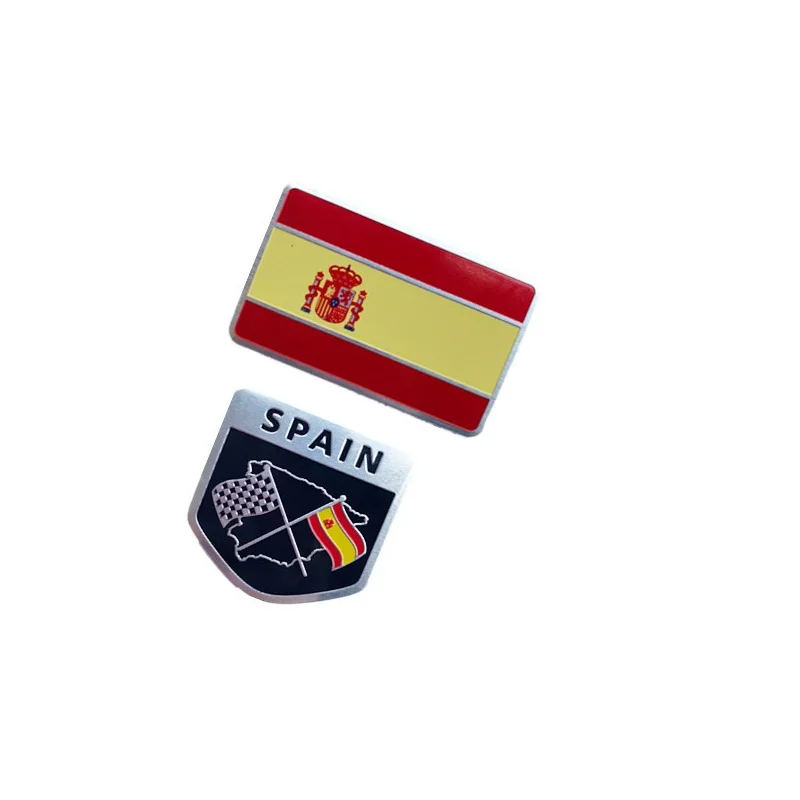 8x5CM Aluminum Badge Emblem Car Sticker Spain Flag For Bmw E46 Seat Leon Mercedes Audi A3 Citroen C5 Peugeot 3008 Ford Focus 2
8x5CM Aluminum Badge Emblem Car Sticker Spain Flag For Bmw E46 Seat Leon Mercedes Audi A3 Citroen C5 Peugeot 3008 Ford Focus 2
