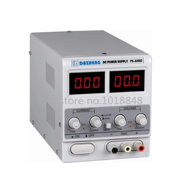 Freeshippin DHL Variable 30V 5A DC Power Supply For Lab PS-305D 110V/220 adjustment with 29pcs free gift
Freeshippin DHL Variable 30V 5A DC Power Supply For Lab PS-305D 110V/220 adjustment with 29pcs free gift